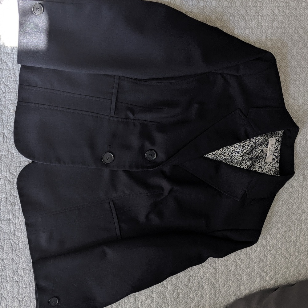 Navy Plus Size Blazer